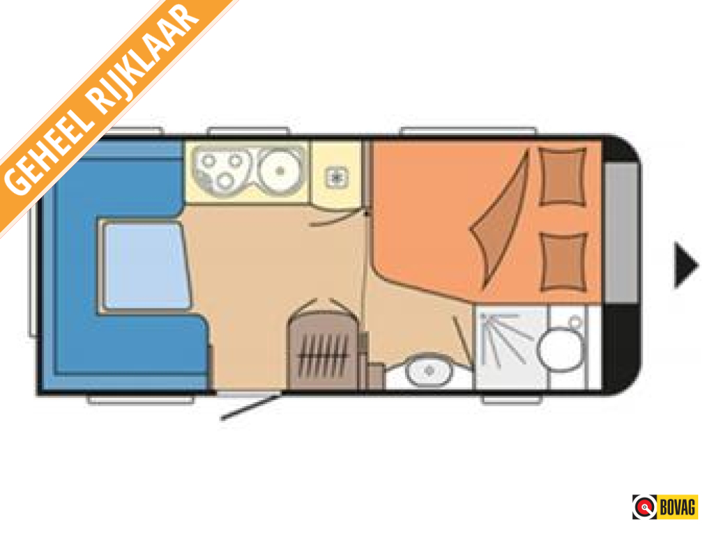 Hobby De Luxe Edition 460 UFE cassetteluifel-mover