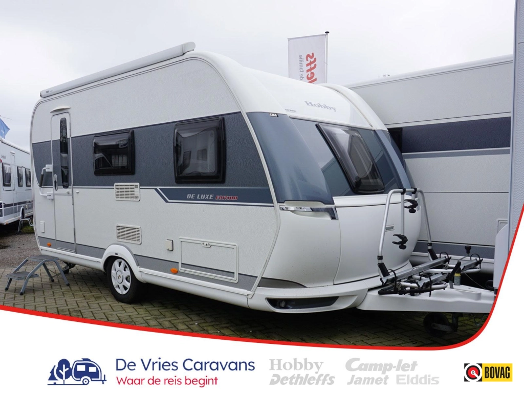 Hobby De Luxe Edition 440 SF incl.Tent, mover, luifel