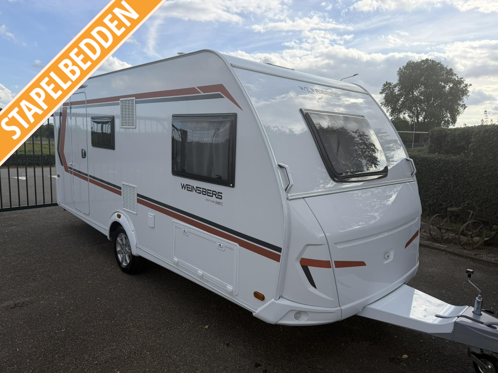 Weinsberg CaraOne Edition HOT 480 QDK - Stapelbedden - 1500 kg