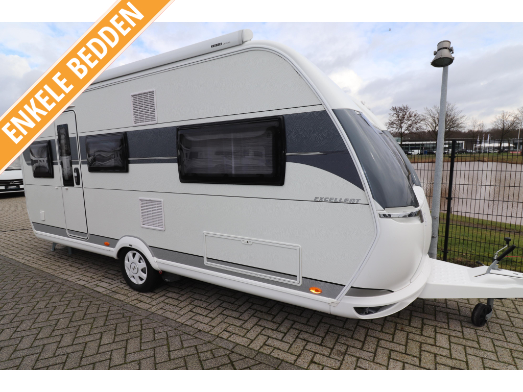Hobby Excellent 495 UL Enkel bed/ Thule luifel