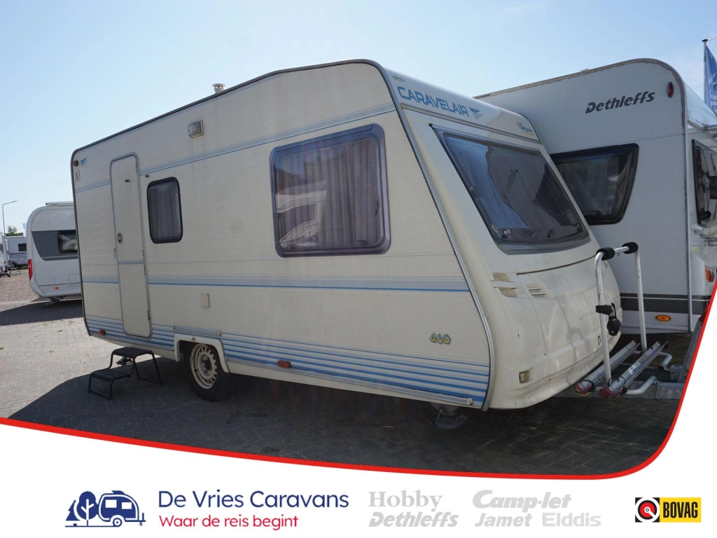 Caravelair Odysea 460 Voortent,fietsendragers