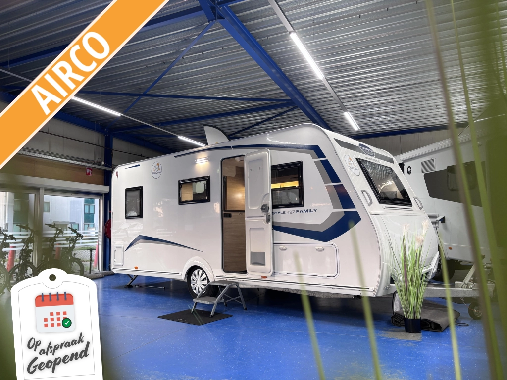 Caravelair Alba Family 496 Met dakairco!