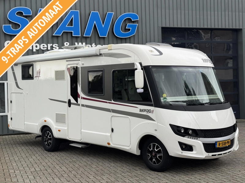 Rapido 896 F automaat - queensbed