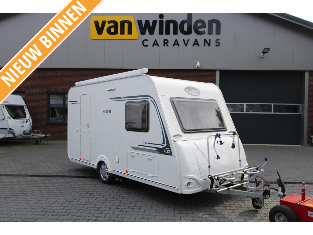 Caravelair Antares 400 ThuleLuifel-Fietsendrager