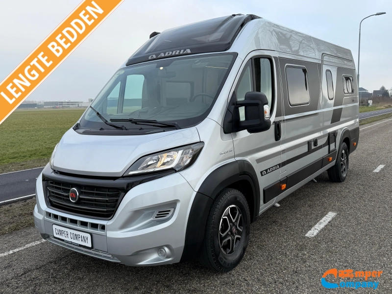 Adria Twin Supreme 640 SLB Lengte bedden