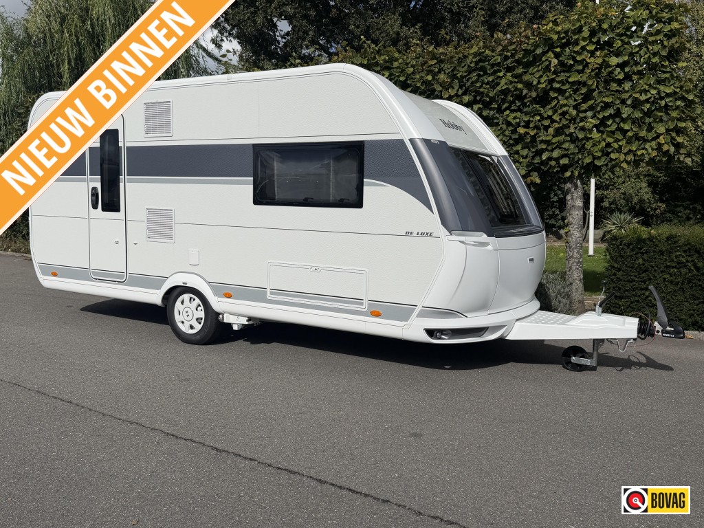 Hobby De Luxe 460 SL Moverpakket,nieuw ongebr.