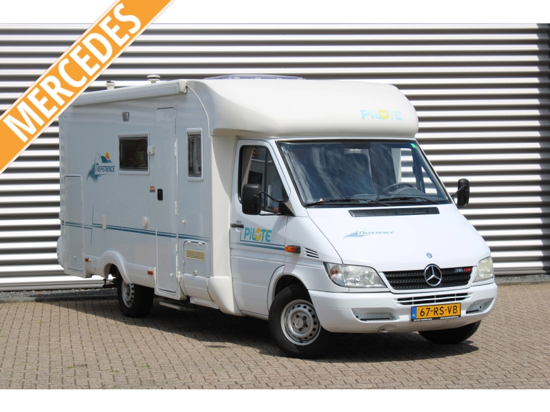 Pilote Reference  Mercedes 155PK Garage TV