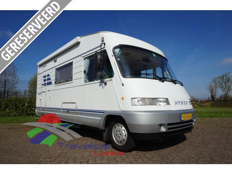 Hymer B 584 Bankairco/ zonnepane