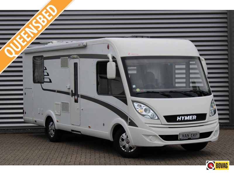 Hymer B698  Queensbed L-zit 150PK TV