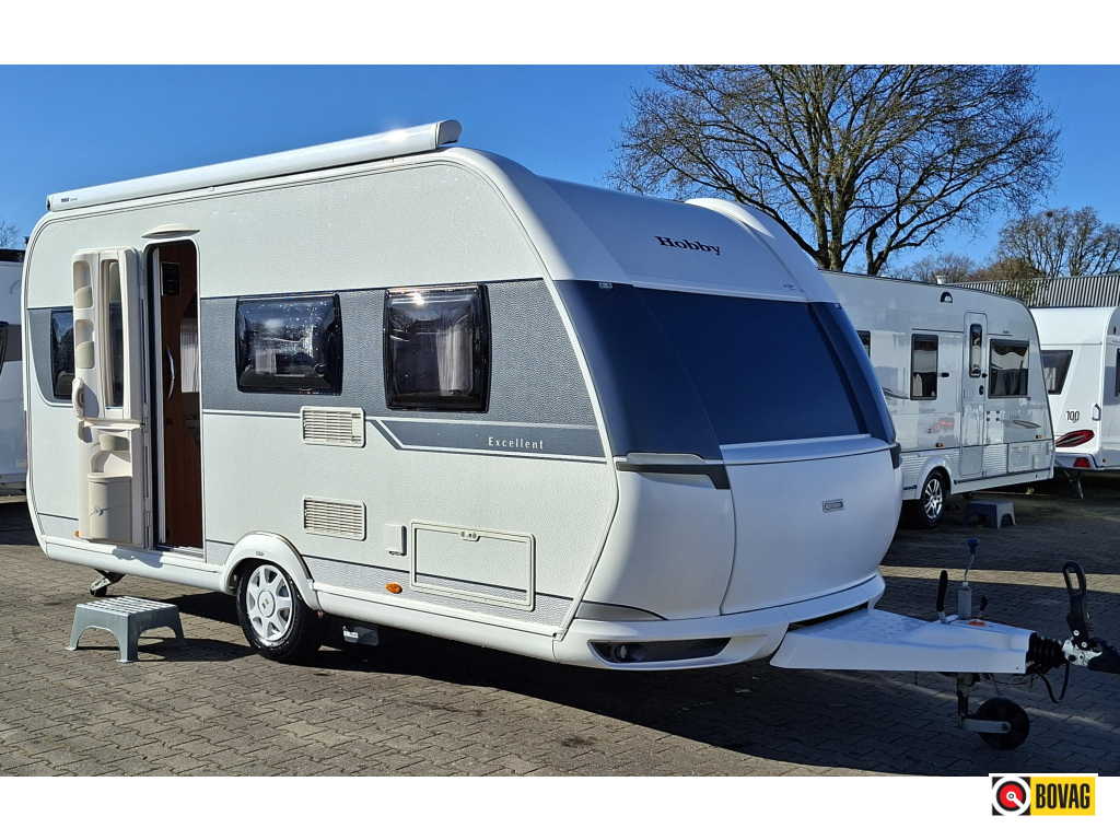 Hobby Excellent 455 UF incl. Mover en Thule Lfl.