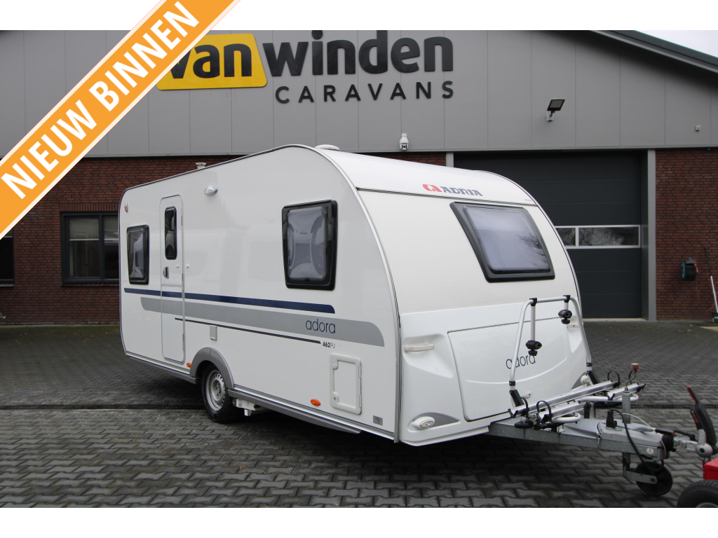 Adria Adora 462 PU Mover-Voortent-Fietsenrek