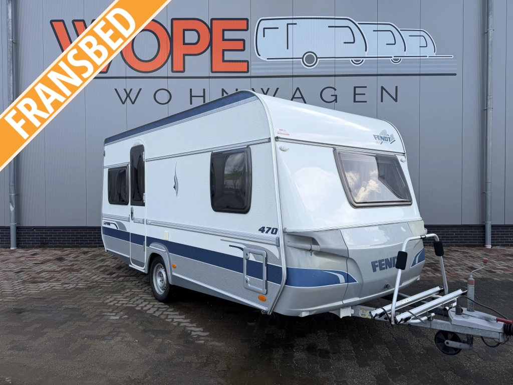 Fendt Saphir 470 TF TENT & FIETSENDRAGER