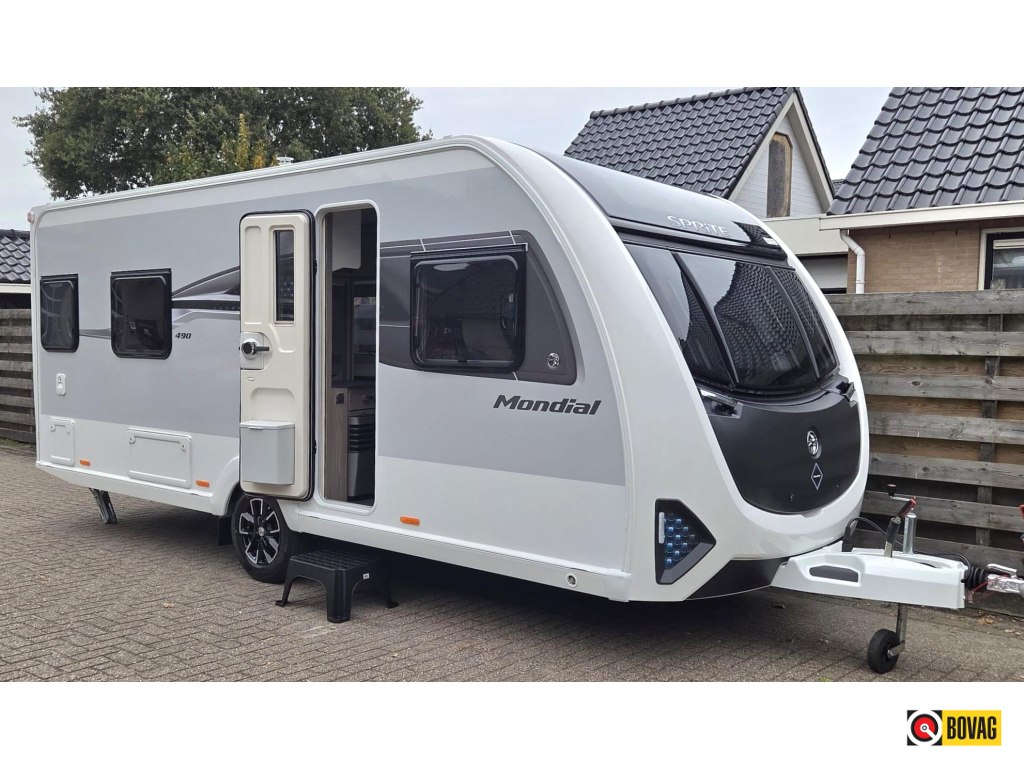 Sprite Mondial 490 SE 2026 model, nieuw binnen.