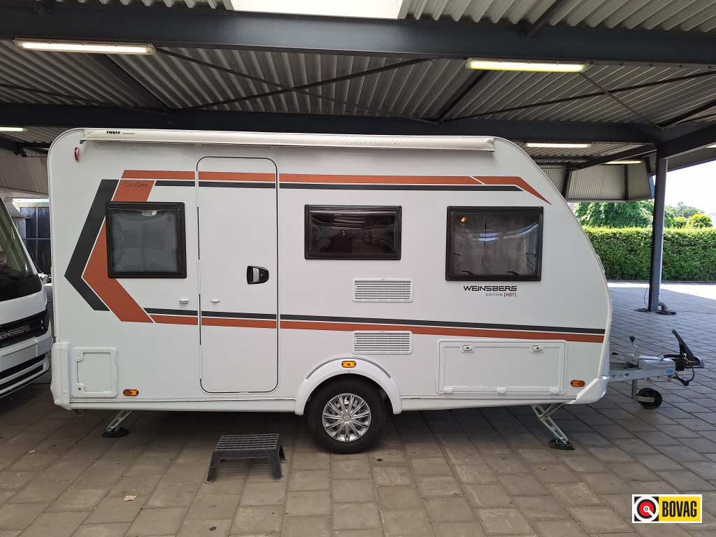 Weinsberg CaraOne Edition HOT 390 QD vastbed /treinzit