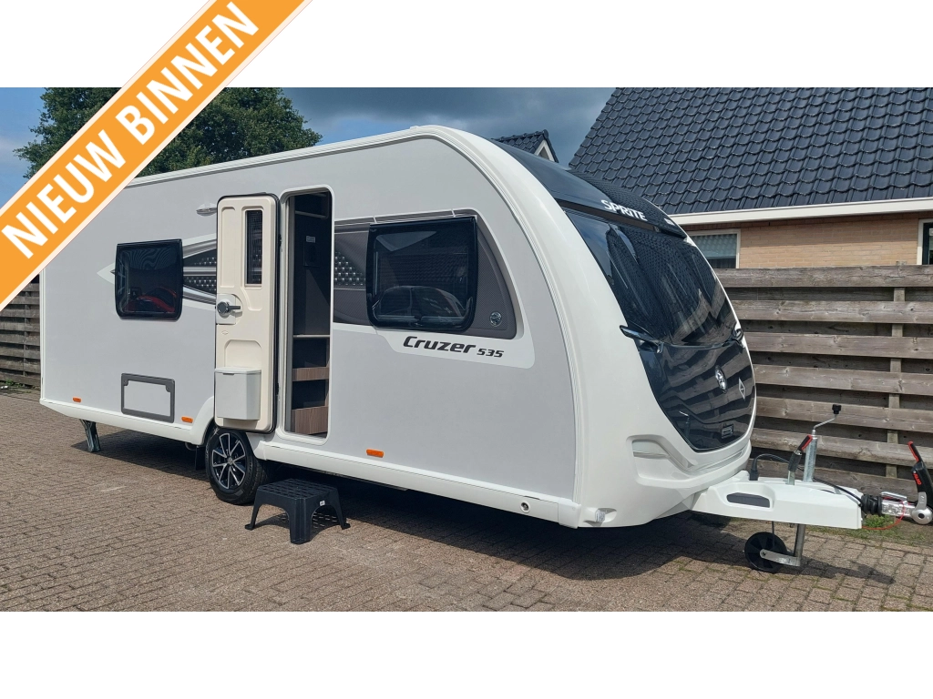 Sprite Cruzer 535 SR 2026 . Nieuw binnen !