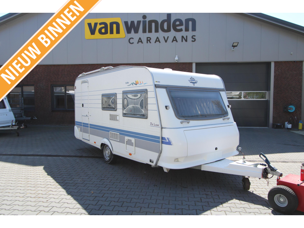 Hobby De luxe Easy 440 SF Voortent-Fietsenrek-2001