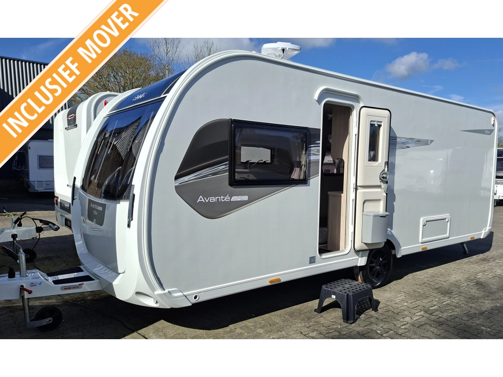 Elddis Avante Apex 554 Nieuw 2026, incl. Mover !