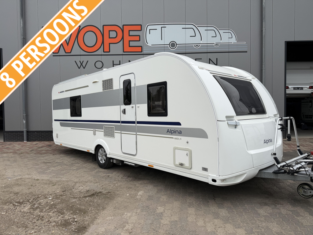 Adria Alpina 663 UK 8 PERSOONS MET MOVER