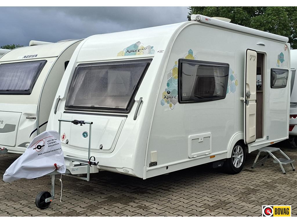 Elddis Xplore 422 Mover, Thule Luifel, FD.
