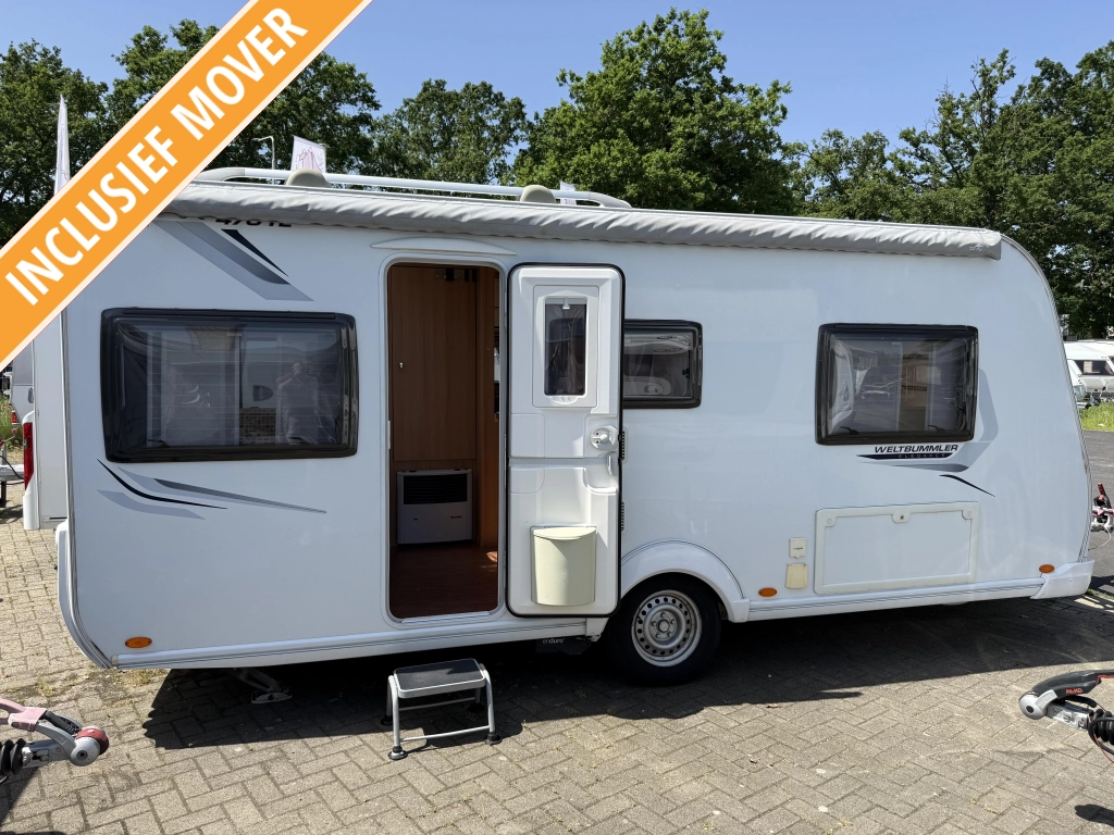 TEC Weltbummler 470 TE 2 BEDDEN ZIT MOVER LUIFEL