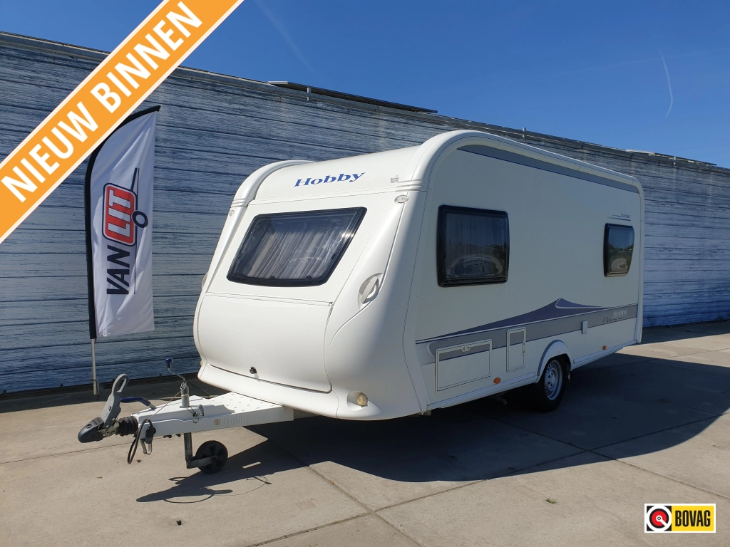 Hobby Excellent 455 UF ,Mover,Tent,Fietsdr,