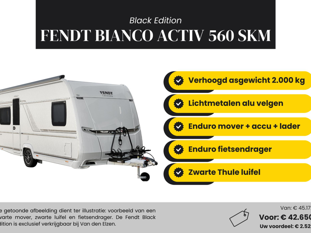 Fendt Bianco Activ 560 SKM Black Edition Actiepakket