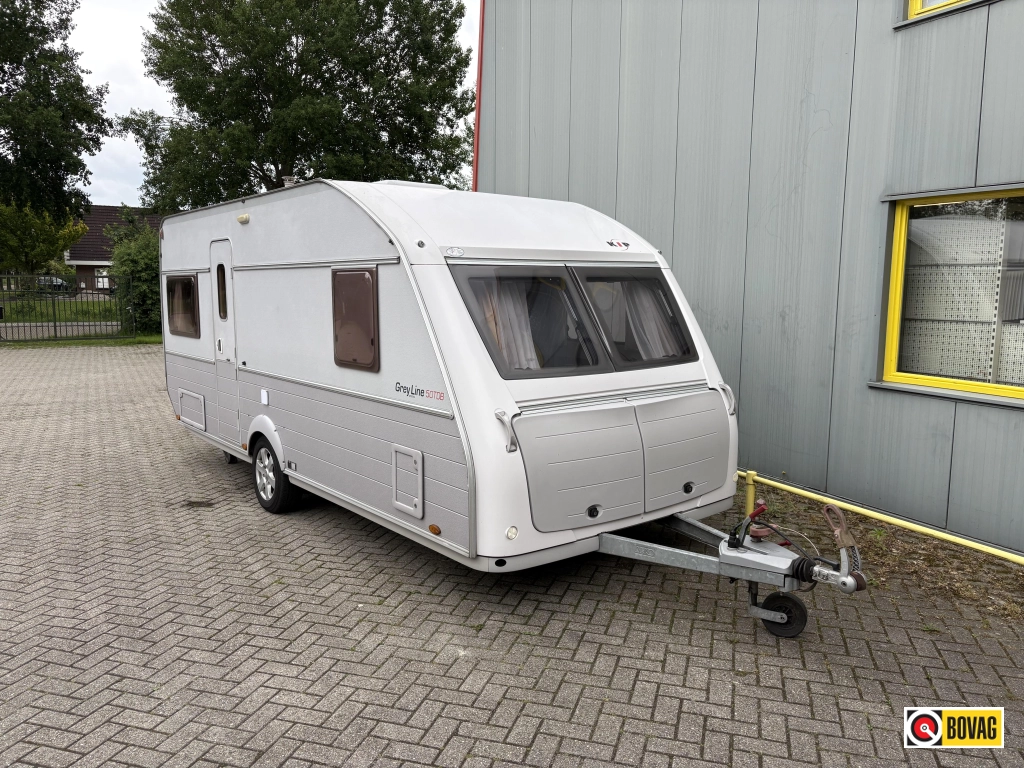 Kip Grey Line Special 50 TDB Unico Voortent,fietenrek