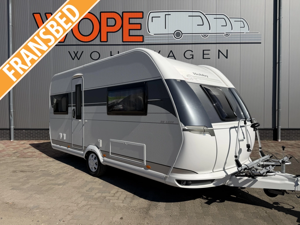 Hobby De Luxe 460 UFE AIRCO TENT FIETSENDRAGER