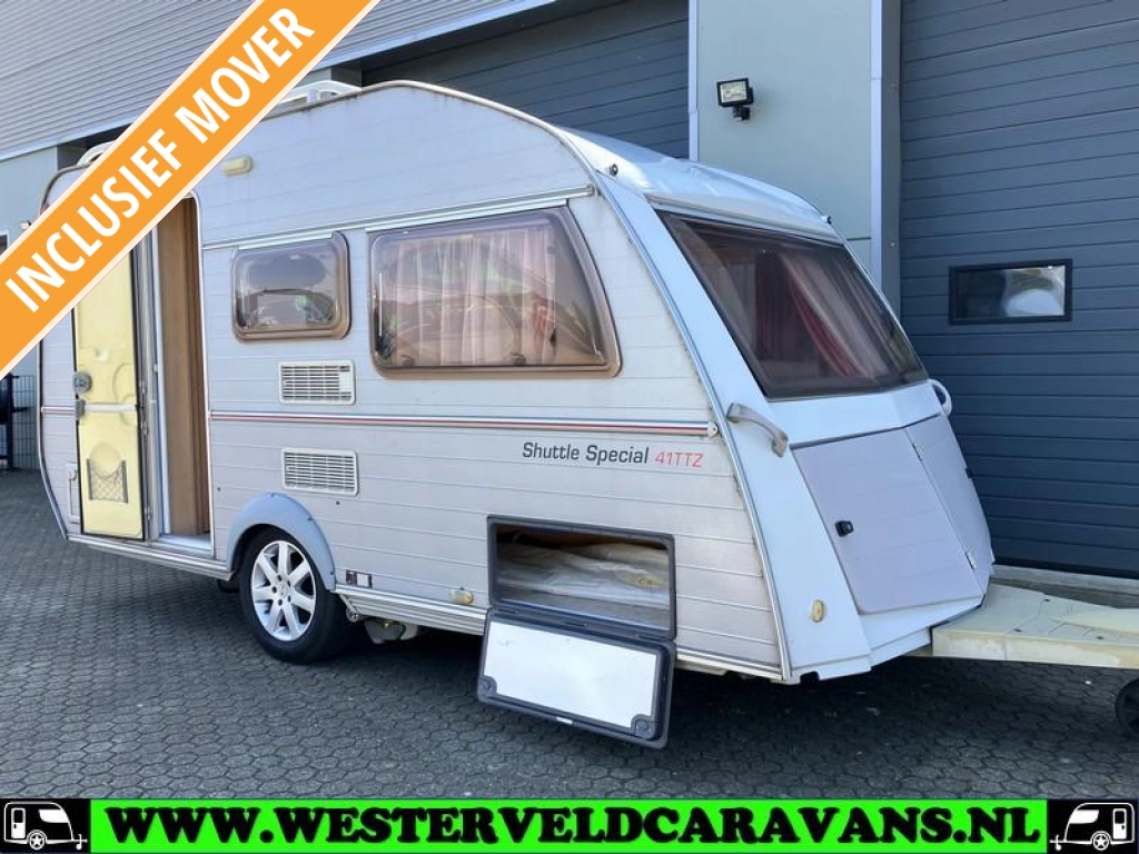Kip Shuttle Special 41 TTZ MOVER +VOORTENT +FIETSREK
