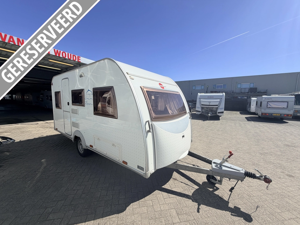 Bürstner Flipper 390 TK Stapelbed & Lichtgewicht