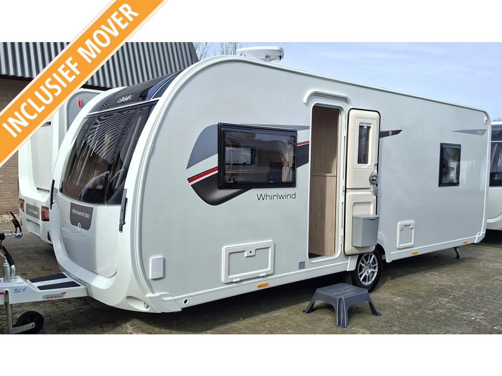 Elddis Whirlwind 550 Nieuw 2026, incl. Mover !