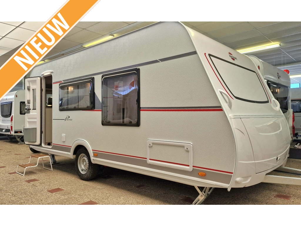 Bürstner Premio 470 TS Vrijstaand bed -