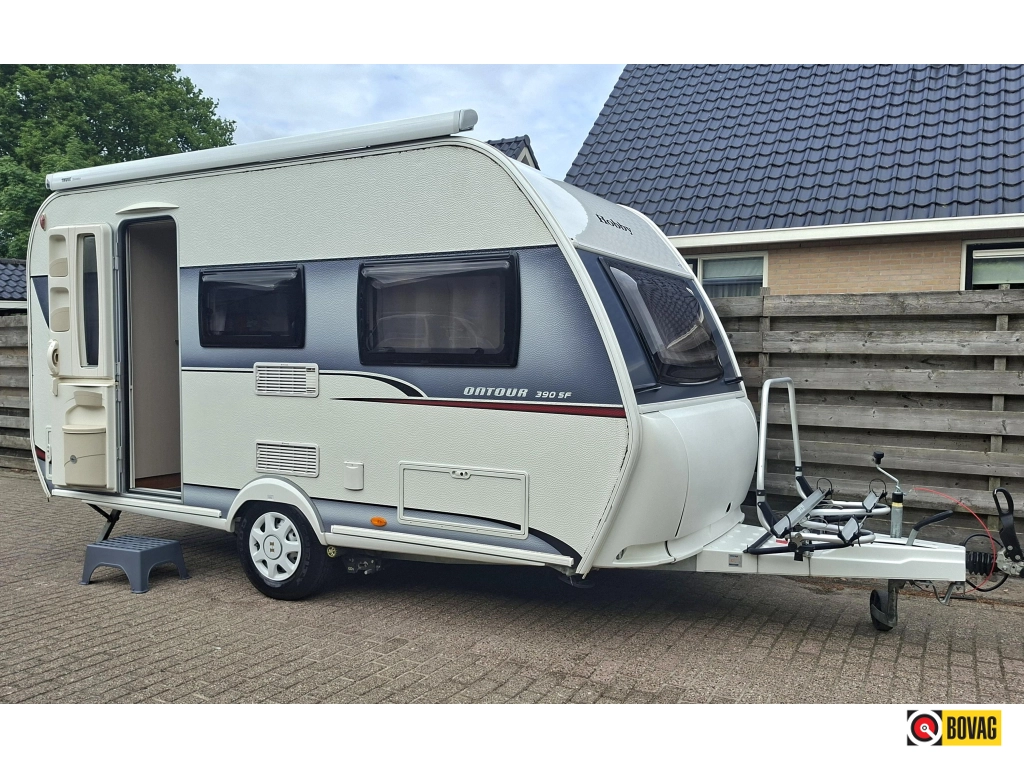 Hobby On Tour 390 SF Mover /Thule Lfl, Fietsdr