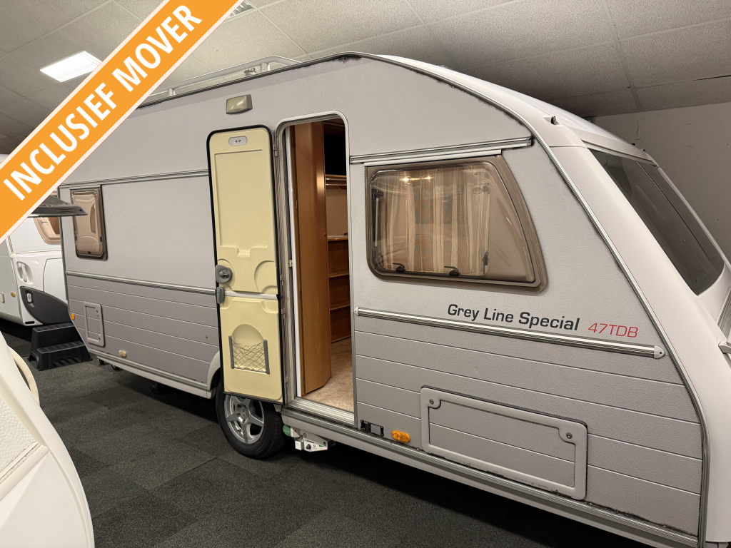 Kip Grey Line Special 47 TDB FRANSBED MOVER VOORTENT