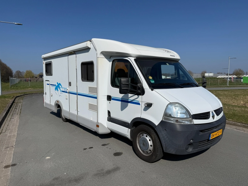 Knaus Sky TI 650 enkele bedden, schade