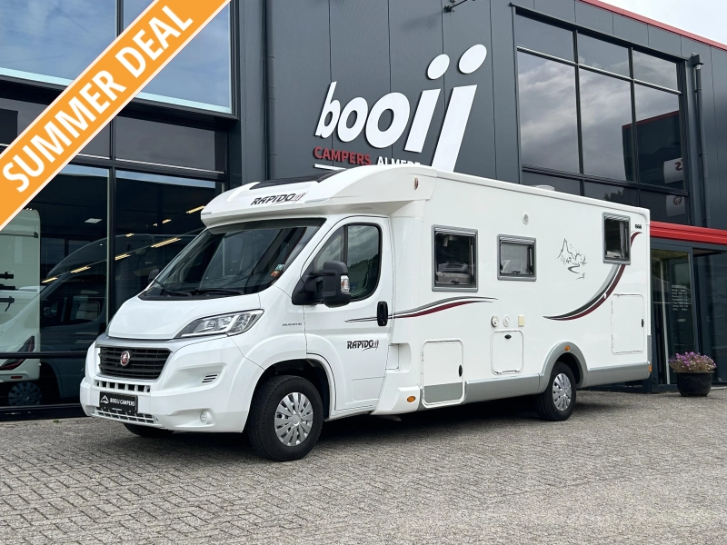 Rapido 666 F Lengtebedden -1e eigenaar