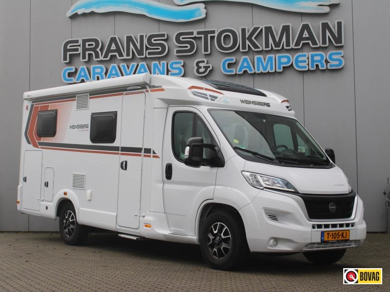 Weinsberg CaraCompact Pepper 600 MEG Enkele bedden TV Schotel