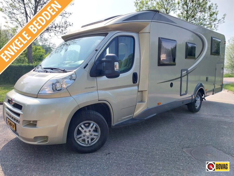 Bürstner Nexxo 728 T Met extra lage enkele bed