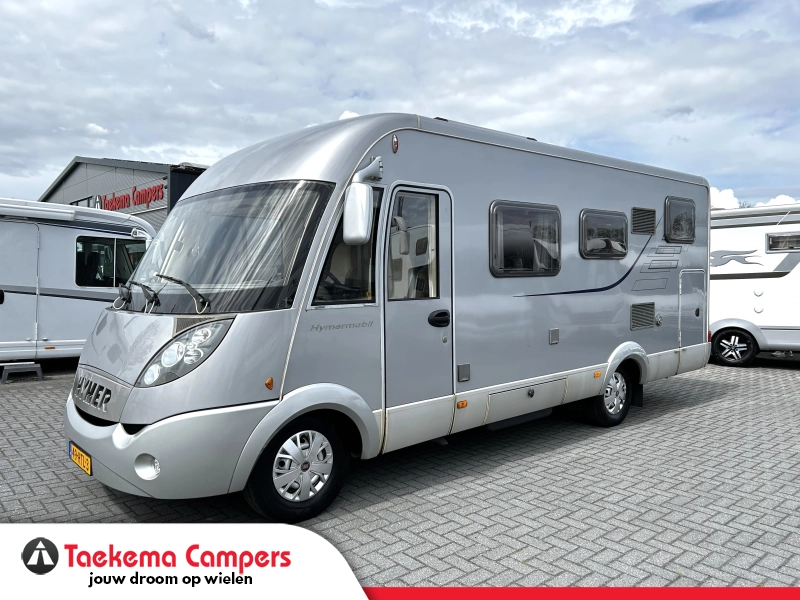 Hymer B614 CL Dwarsbed/Hefbed/160pk