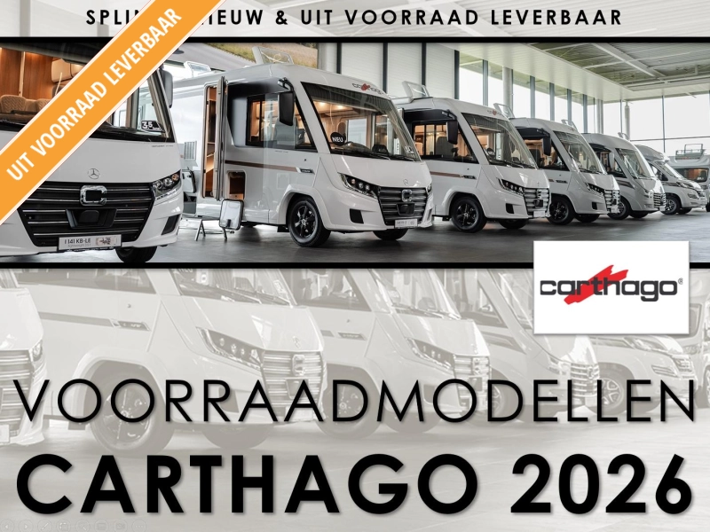 Carthago : leverbaar uit voorraad!