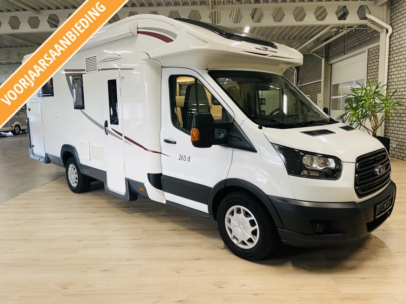 Roller Team Auto Roller 265 TL Queensbed + 5 Zitplaatsen