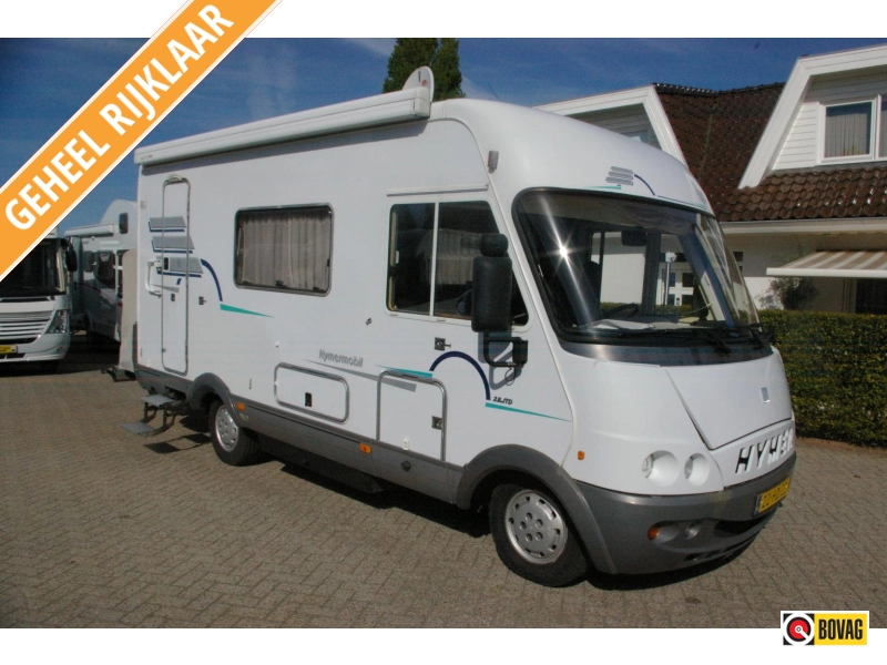 Hymer B klasse 544 L Zit, Langebank, 90600km