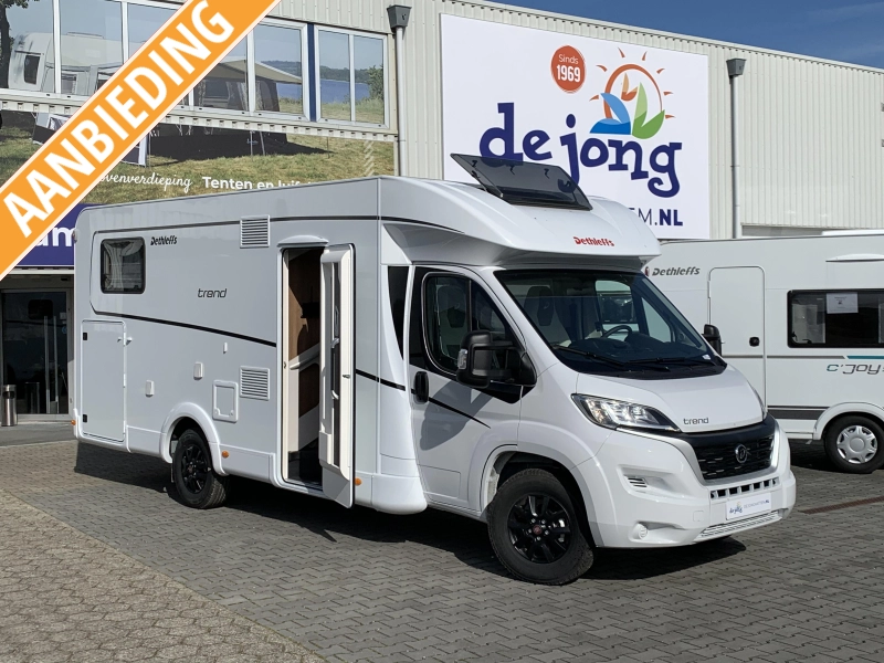 Dethleffs Trend T 7057 EB - Lengtebed - voordeel -