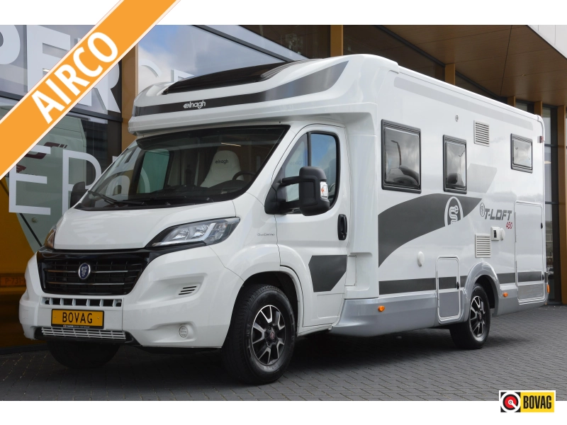 Elnagh T-Loft 450 Dwarsbed en hefbed