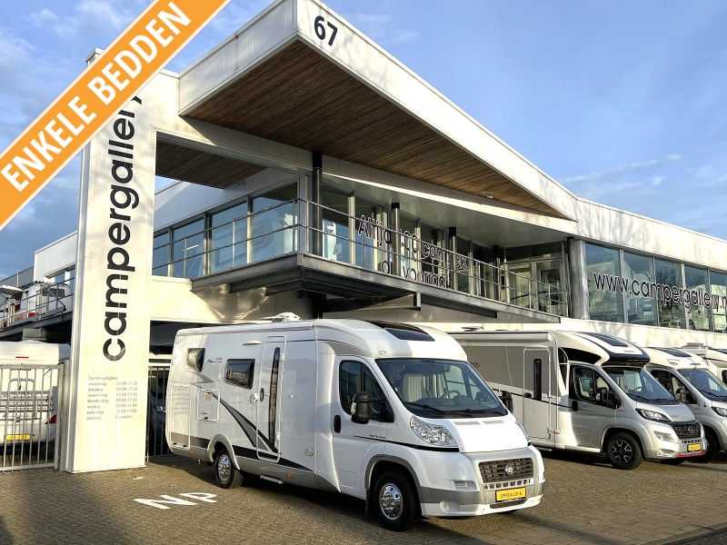 Hobby Exclusive Compact 60 ES ENKELE BEDDEN XXL GARAGE