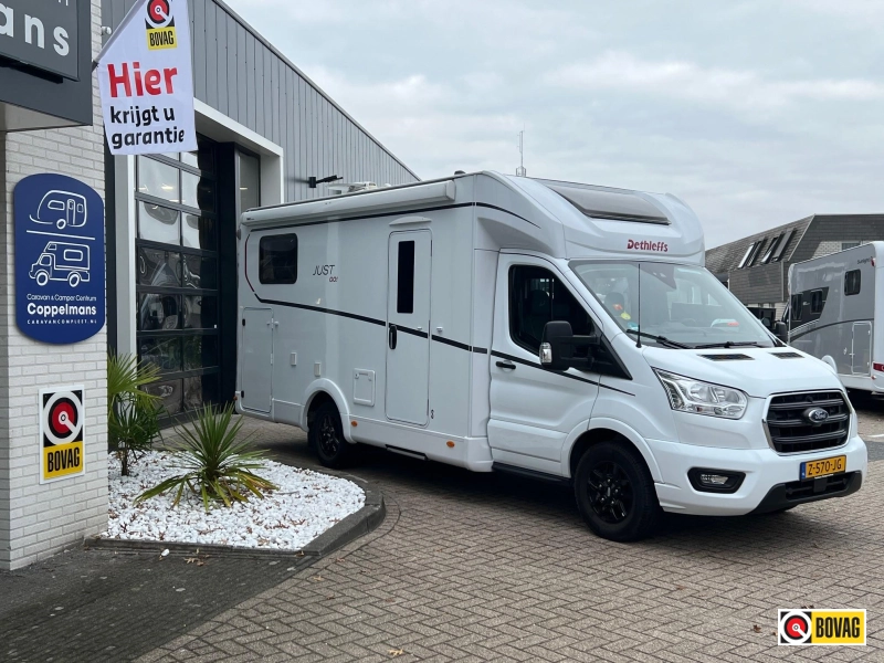 Dethleffs Just 90 T  T6815 airco, enkele bed