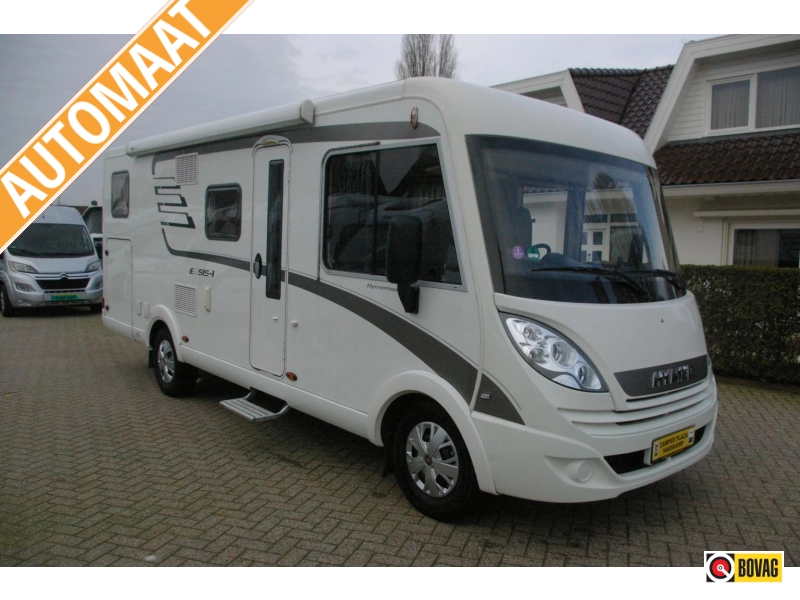 Hymer Exis-i 588 Automaat, Enkele bedden.