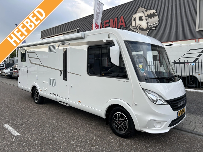 Hymer Exsis-I 678 Losse bedden, Hefbed