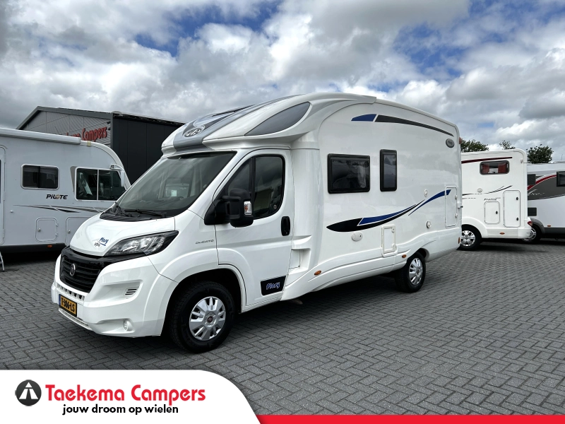 P.L.A. Camper Plasy 63 HP Dwarsbed/Hefbed/2016/6.2M