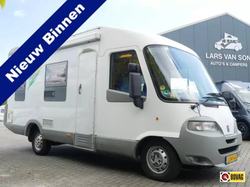 Fiat Knaus Travel Liner, Integraal, Fransbed, Hefbed!!